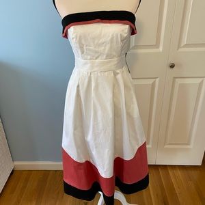 Eva Mendes Strapless Dress